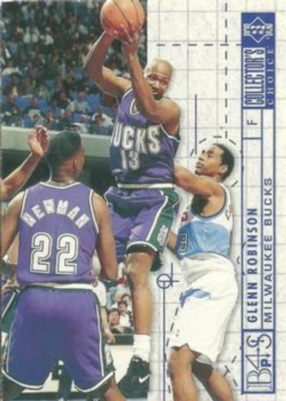 Glenn Robinson 1994 Collector's Choice #386 Base Rookie RAW