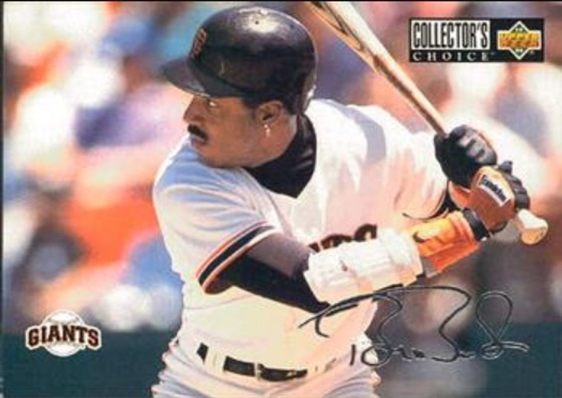 Barry Bonds 1994 Collector's Choice #338 Silver Signatures RAW