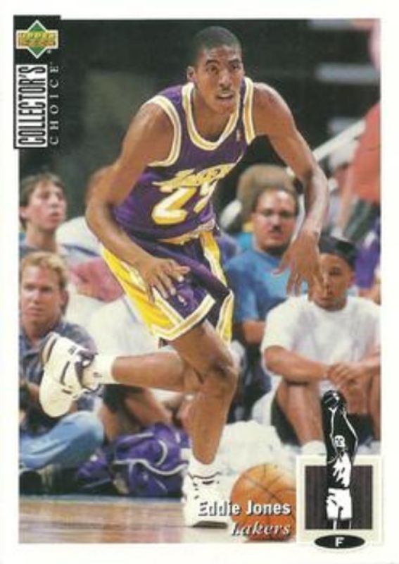 Eddie Jones 1994 Collector's Choice #296 Base Rookie RAW