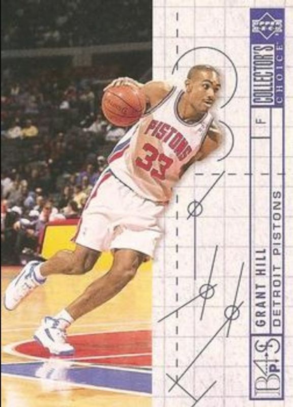Grant Hill 1994 Collector's Choice #379 Base Rookie RAW