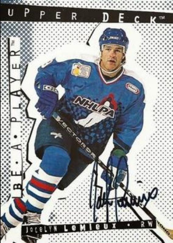 1994 Upper Deck Be a Player #129 Autographs