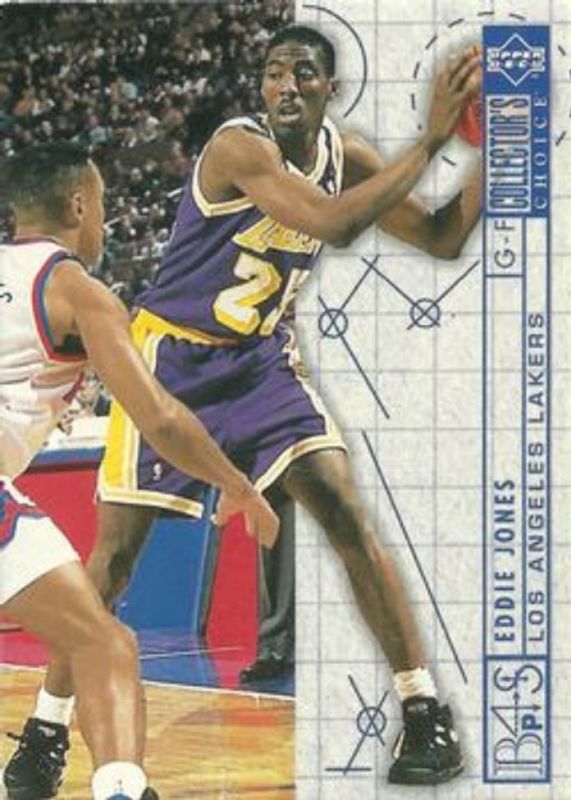 Eddie Jones 1994 Collector's Choice #384 Base Rookie RAW