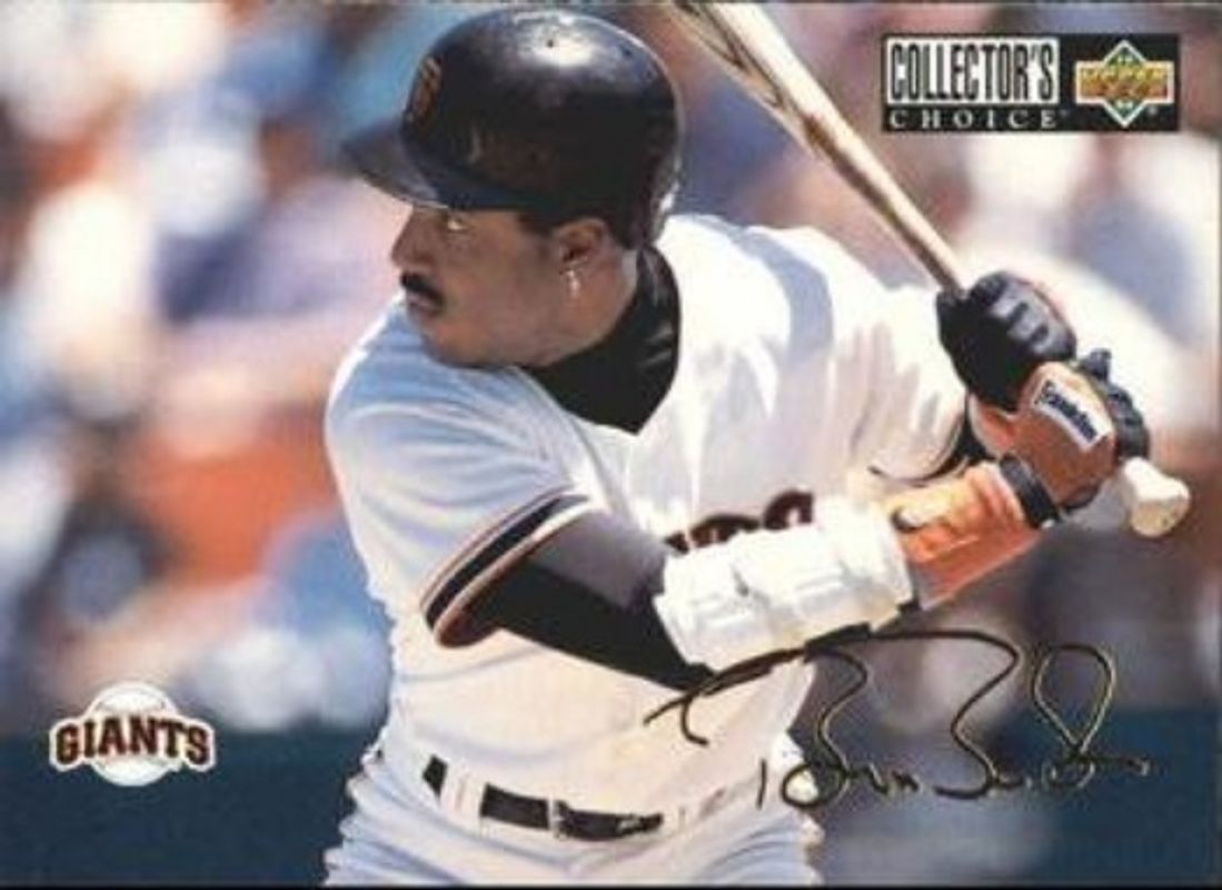 Barry Bonds 1994 Collector's Choice #338 Gold Signatures RAW