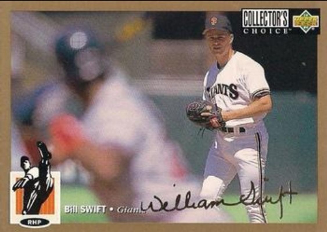 Bill Swift 1994 Collector's Choice #271 Gold Signatures RAW