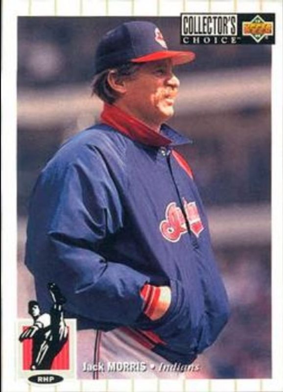 Jack Morris 1994 Collector's Choice #542 Base RAW