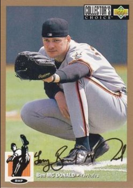 1994 Upper Deck Collector's Choice #195 Gold Signatures