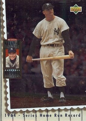 1994 Upper Deck #69 Baseball Heroes: Mickey Mantle