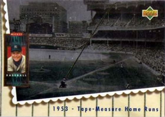 1994 Upper Deck #65 Baseball Heroes: Mickey Mantle