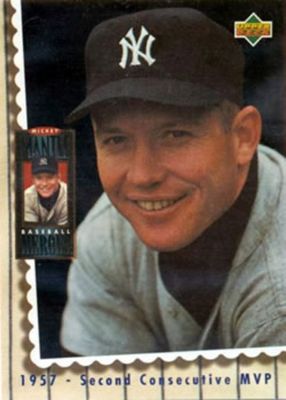 1994 Upper Deck #67 Baseball Heroes: Mickey Mantle