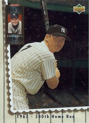 1994 Upper Deck #70 Baseball Heroes: Mickey Mantle