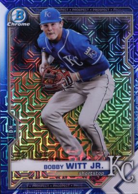2021 Bowman Chrome Mega Box #BCP-193 Prospects - Blue Refractor /150