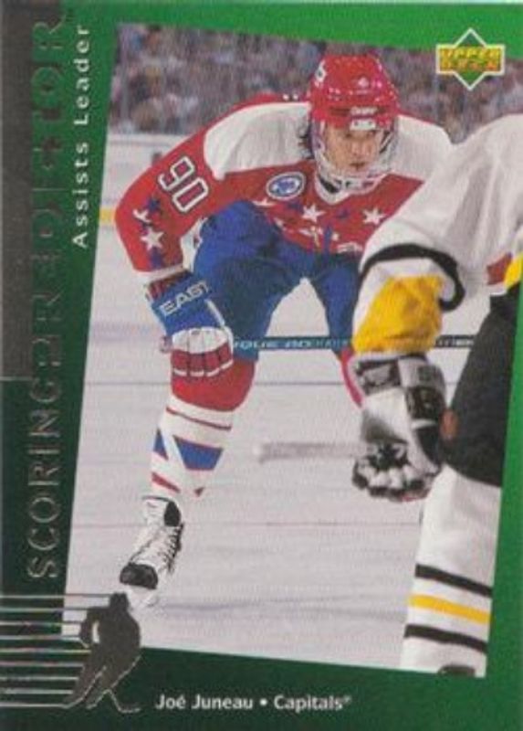 Joe Juneau 1994 Upper Deck #R15 Predictors Retail Exchange RAW