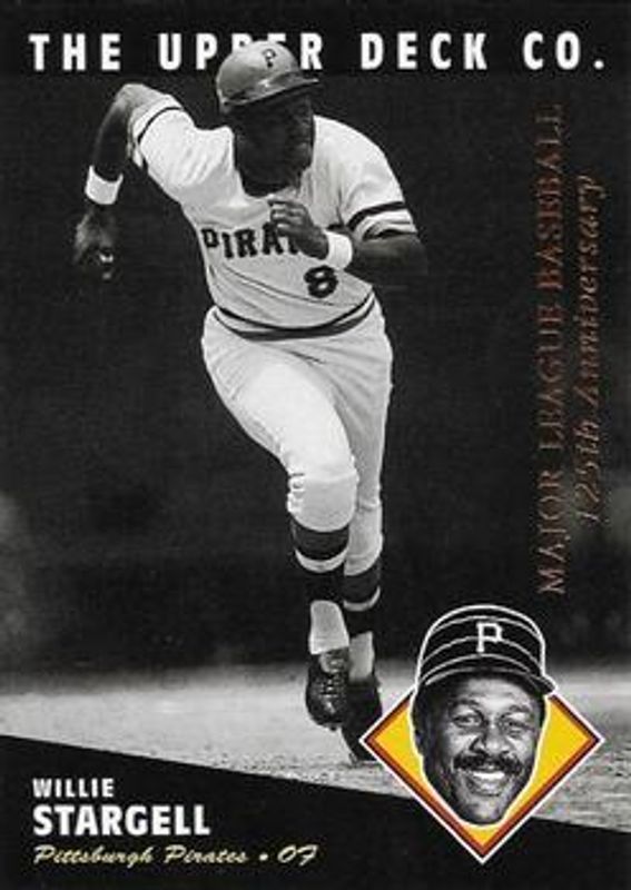Willie Stargell 1994 Upper Deck All-Time Heroes #95 125th Anniversary RAW