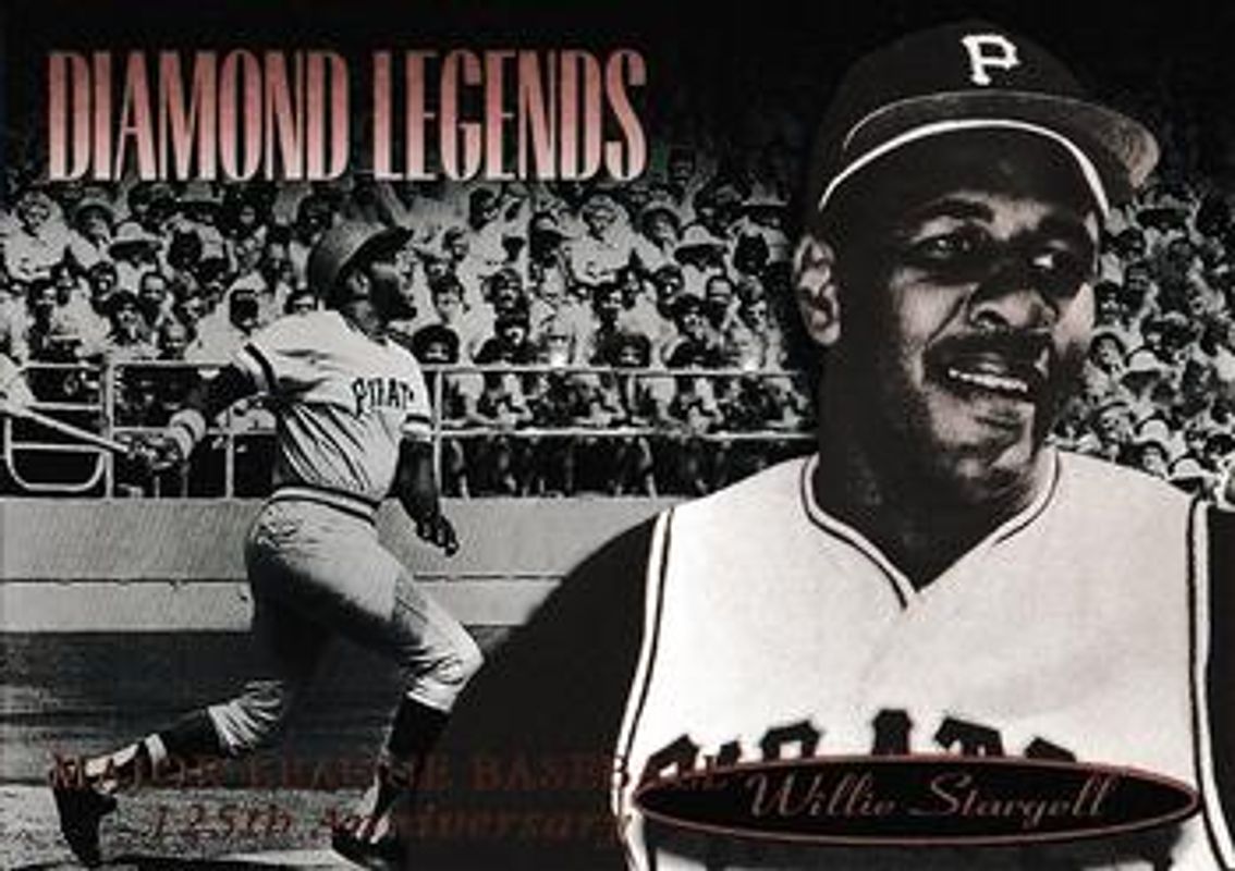 Willie Stargell 1994 Upper Deck All-Time Heroes #172 125th Anniversary RAW
