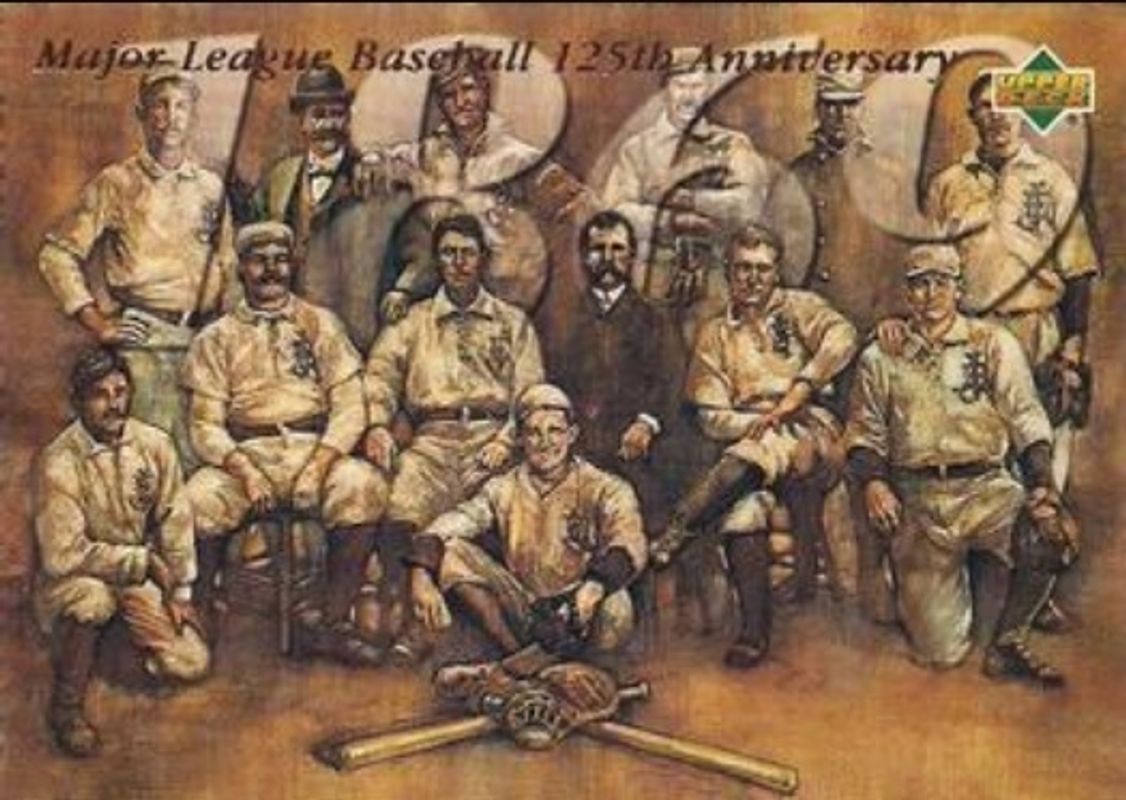 1994 Upper Deck All-Time Heroes #101 125th Anniversary