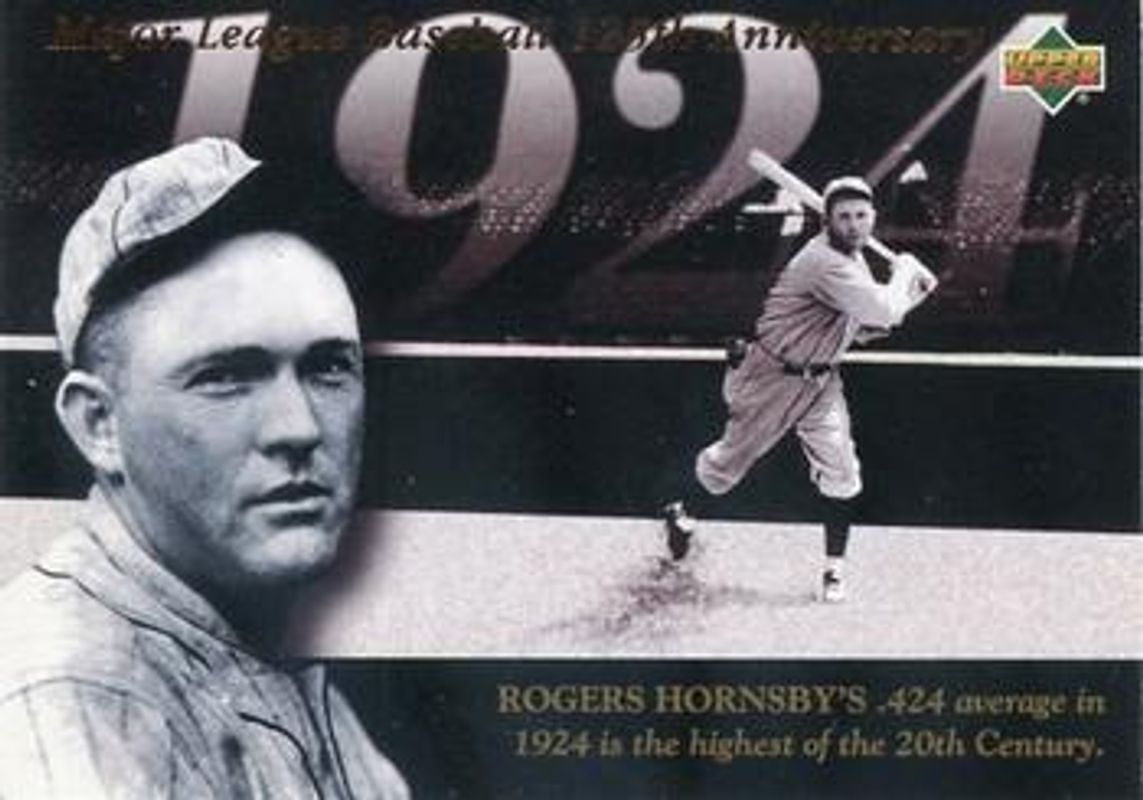 1994 Upper Deck All-Time Heroes #108 125th Anniversary