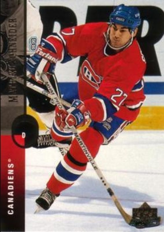 Mathieu Schneider 1994 Upper Deck #101 Base RAW