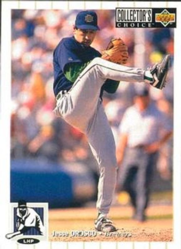 Jesse Orosco 1994 Collector's Choice #616 Base RAW