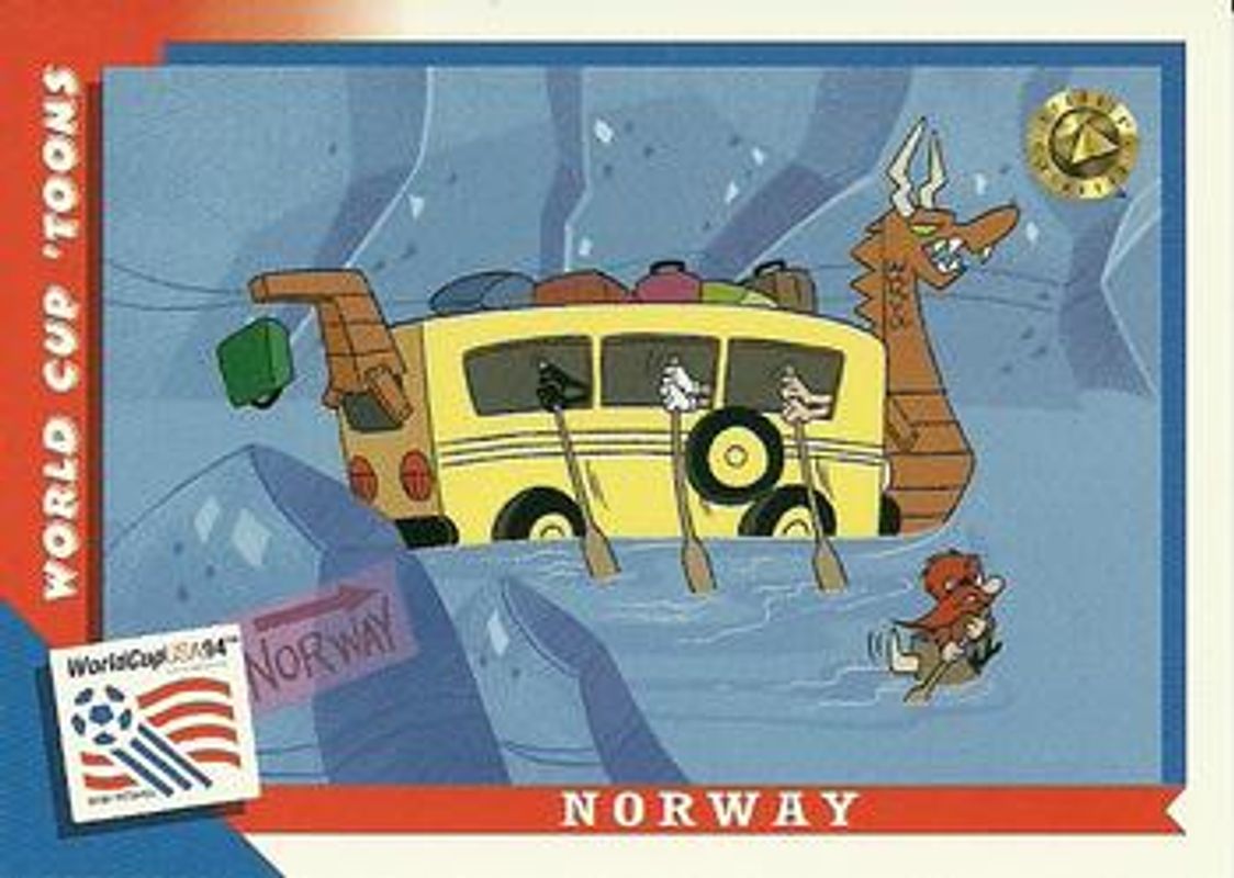 1994 Upper Deck World Cup Toons #47 Base