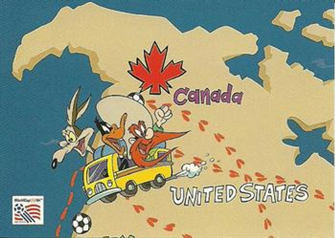 1994 Upper Deck World Cup Toons #110 Base