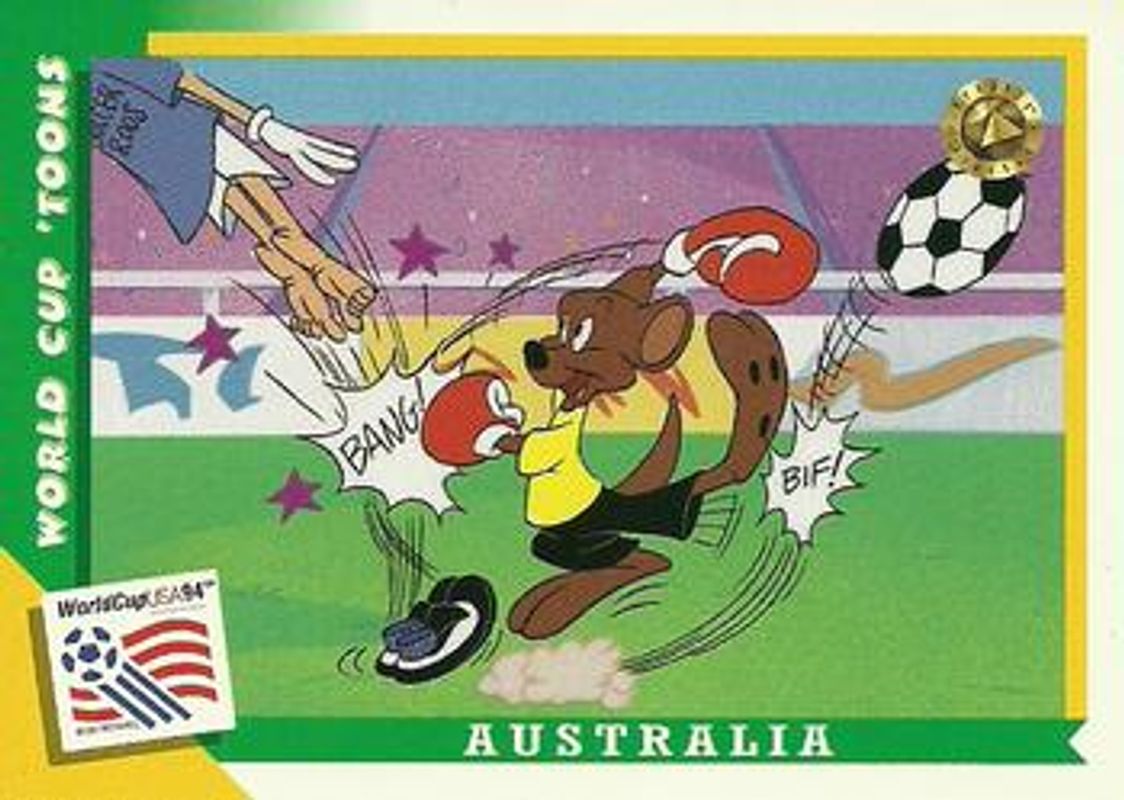 1994 Upper Deck World Cup Toons #6 Base