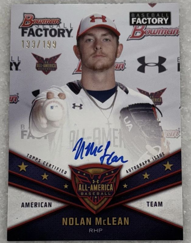 2025 Bowman Chrome All-America Game Autographs