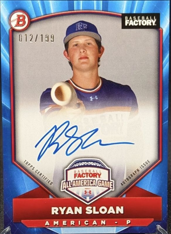2025 Bowman Chrome All-America Game Autographs