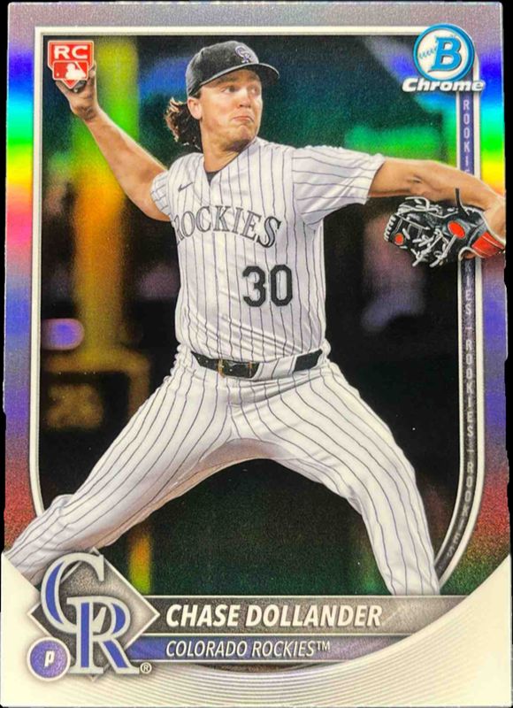 2025 Bowman Chrome #62 Red Rookie Logo