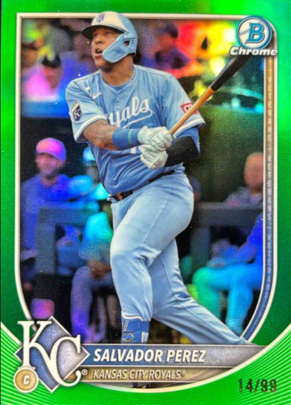 2025 Bowman Chrome #23 Green Refractor /99