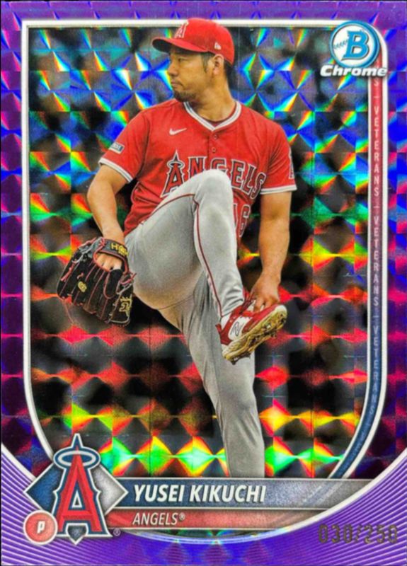 2025 Bowman Chrome #5 Purple Geometric Refractor /250