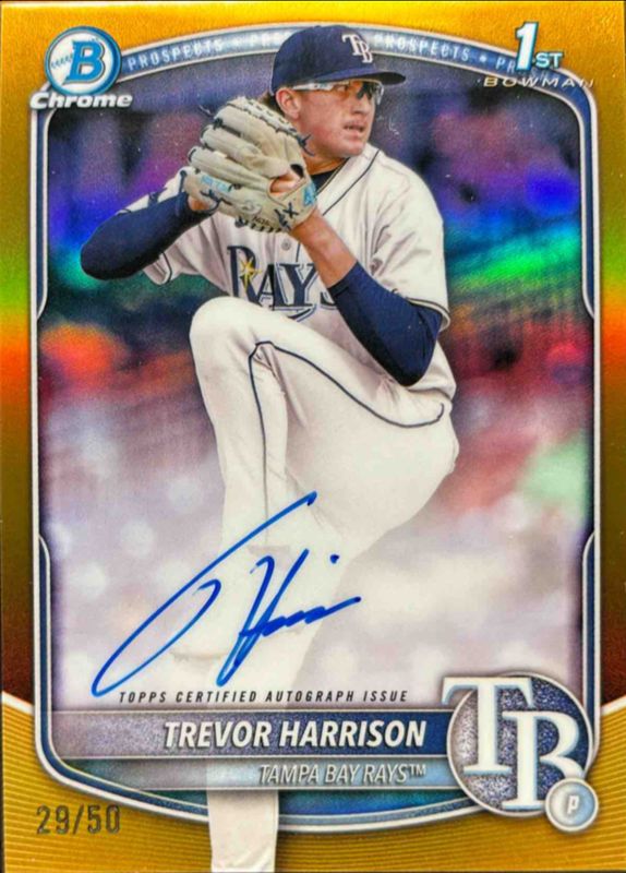 2025 Bowman Chrome #CPA-THA Prospect Auto - Gold Refractor /50 (1st)