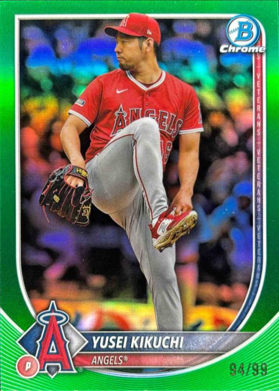 2025 Bowman Chrome #5 Green Refractor /99