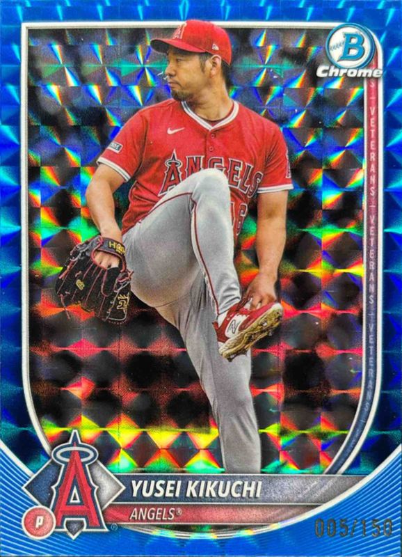 2025 Bowman Chrome #5 Blue Geometric Refractor /150