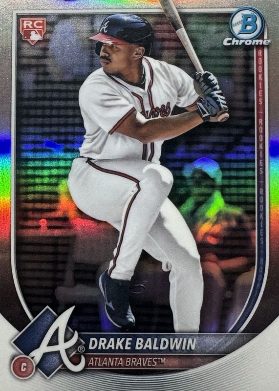 2025 Bowman Chrome #75 Red Rookie Logo
