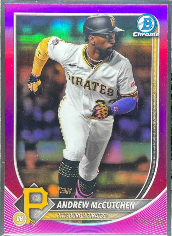 2025 Bowman Chrome #24 Fuchsia Refractor /299