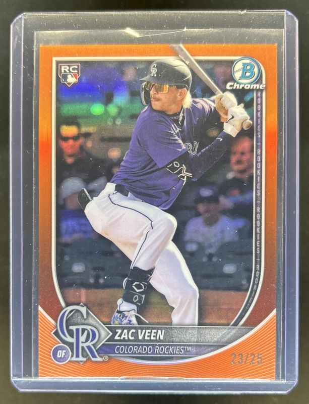 Zac Veen Baseball Cards Price Guide - Sports Card Investor