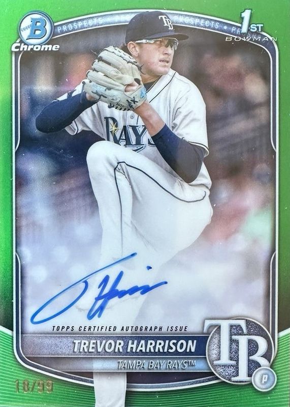 2025 Bowman Chrome #CPA-THA Prospect Auto - Green Refractor /99 (1st)