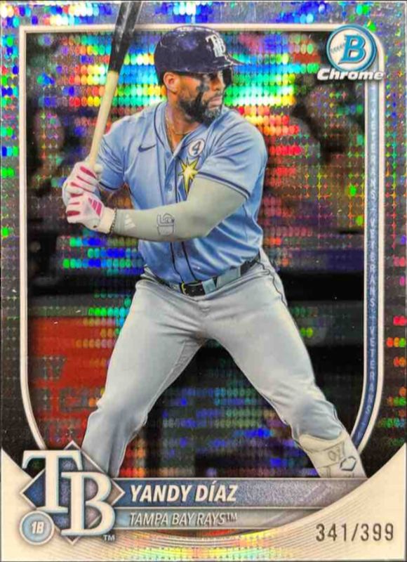 2025 Bowman Chrome #43 Pulsar Refractor /399