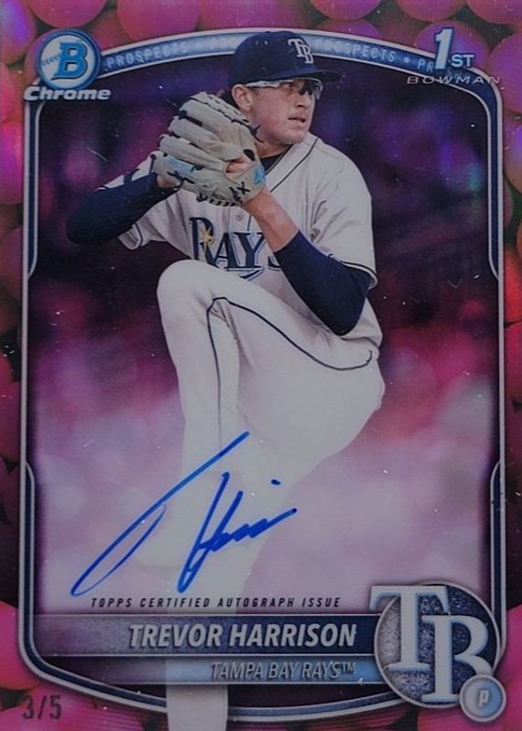 2025 Bowman Chrome #CPA-THA Prospect Auto - Gum Ball Refractor /5 (1st)
