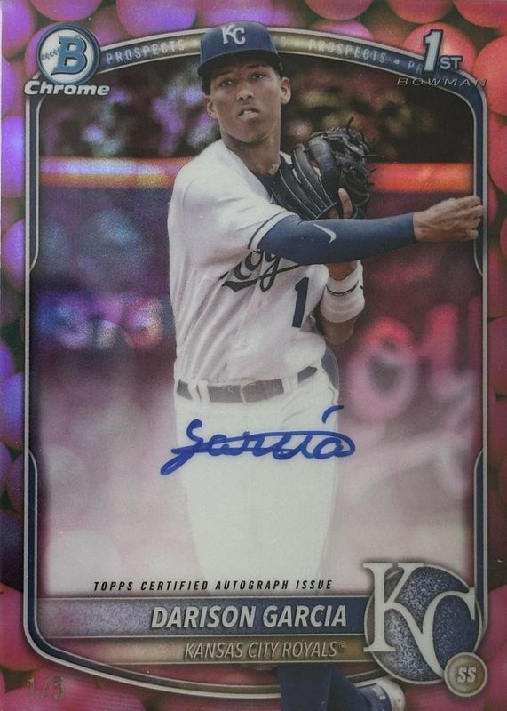 2025 Bowman Chrome #CPA-DG Prospect Auto - Gum Ball Refractor /5 (1st)