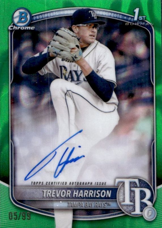 2025 Bowman Chrome #CPA-THA Prospect Auto - Green Lava Refractor /99 (1st)