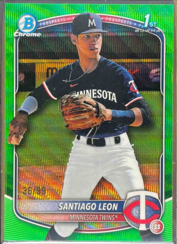 2025 Bowman Chrome #BCP-247 Prospects - Green Refractor /99
