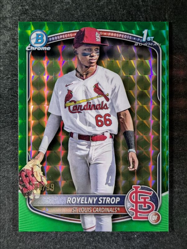 2025 Bowman Chrome #BCP-221 Prospects - Aqua Refractor /125