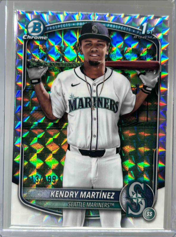 2025 Bowman Chrome #BCP-159 Prospects - Blue Refractor /150