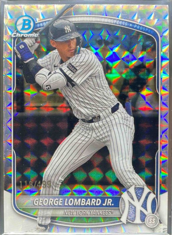 2025 Bowman Chrome #BCP-164 Prospects - Blue Refractor /150