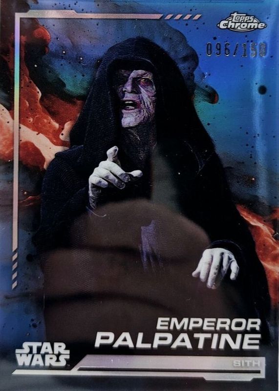2024 Topps Chrome Star Wars #131 Skywalker Blue Refractor /150