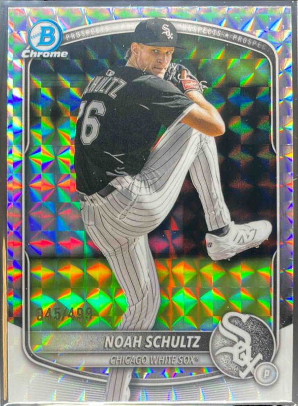 2025 Bowman Chrome #BCP-177 Chrome Prospects - Geometric Refractor /150