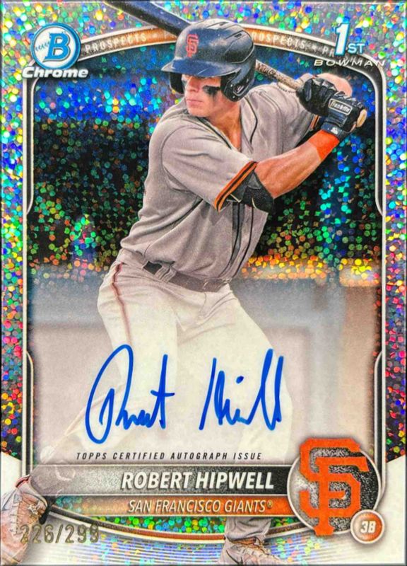 2025 Bowman Chrome #CPA-RH Prospect Auto - Speckle Refractor /299 (1st)