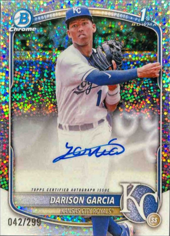2025 Bowman Chrome #CPA-DG Prospect Auto - Speckle Refractor /299 (1st)