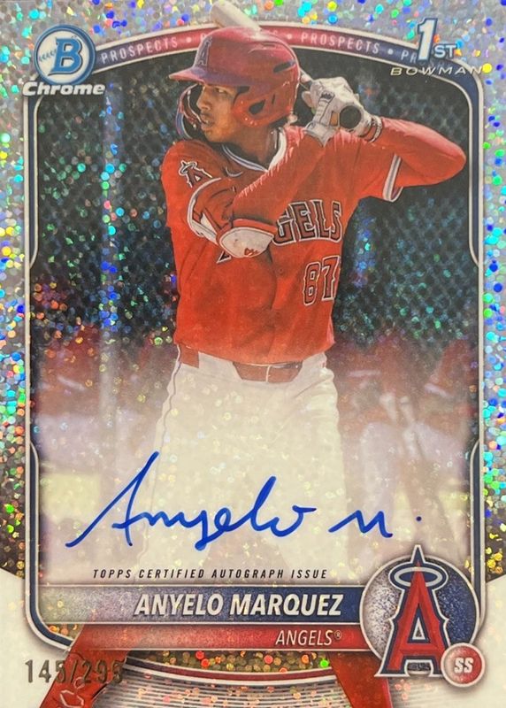 2025 Bowman Chrome #CPA-AM Prospect Auto - Speckle Refractor /299 (1st)